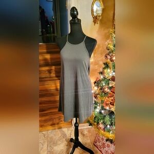 Love Fire Army Green Racerback Swing Dress, Size Small